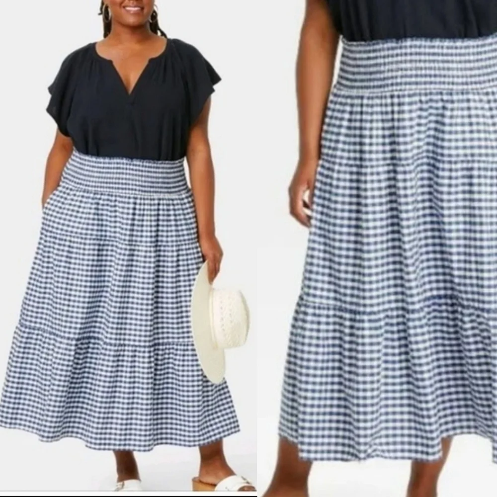 NWT UNIVERSAL THREAD HIGH RISE TIERED SKIRT